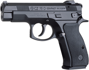 GCP110AB.gif CZ 75-D PCR COMPACT 9MM FS - 10-SHOT W/DECOCKER POLYCOAT