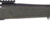 CVA CASCADE 7MM PRC 24" #3 - W/RAIL BLACK/OD GREEN