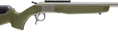 CVA SCOUT TD V3 360 BH 20" - STAINLESS/OD GREEN SYNTHETIC