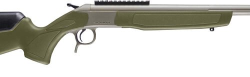 CVA SCOUT TD V3 400 LEGEND 20" - STAINLESS/OD GREEN SYNTHETIC