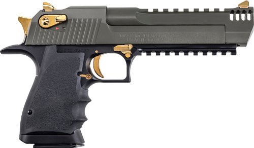 GDE357L6MSG.jpg DESERT EAGLE L6 SERIES 357MAG - 6" BLACK GREEN CERAKOTE