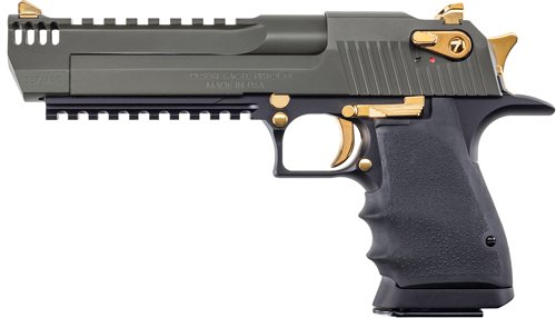 DESERT EAGLE L6 SERIES 44MAG - 6" BLACK GREEN CERAKOTE