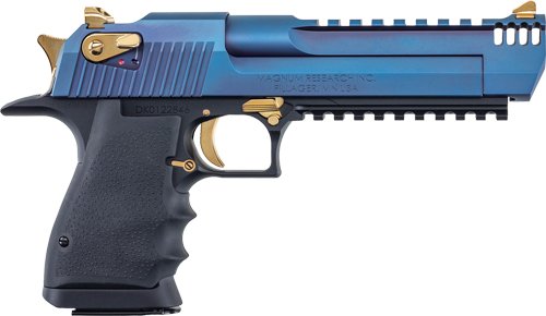 GDE50L6CBG DESERT EAGLE L6 SERIES 50AE - 6" BLACK CARBO BLUE & PIC RAIL