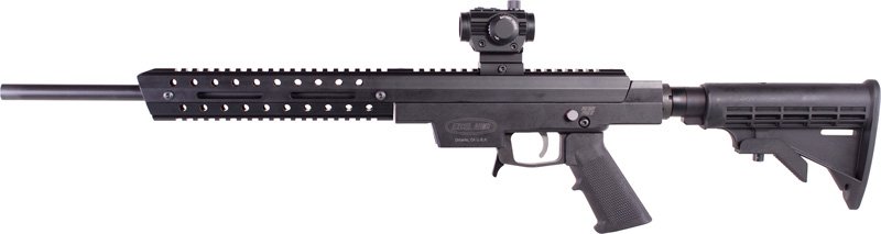EXCEL X22R RIFLE 22LR 10RD - 16" BLACK WITH RED DOT SIGHT