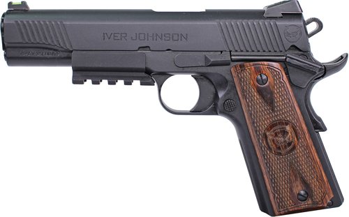 GEAGLELRG2_LEFT.jpg IVER JOHNSON EAGLE GEN2 1911 - 45ACP 5" ADJ 8RD BLACK