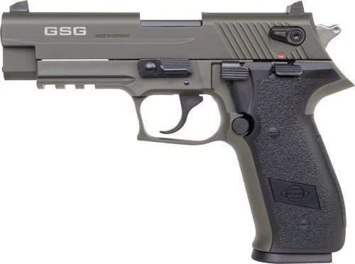 GERMAN SPORT FIREFLY 22LR - 4" FS 10RD NON-THREADED GREEN