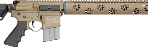 GFE1515TAN RRA LAR15 PREDATOR2 223 WYLDE - 6 POS STK 16" BBL ROCKOTE TAN