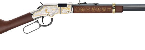 HENRY H4 EAGLE SCOUT TRIB. 2ND - ED. 22S/L/LR 20" OCT ENGRAVED