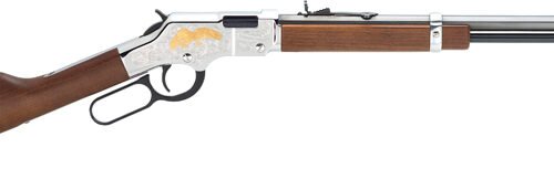 HENRY H4 GOLDEN EAGLE 22LR - 20" OCTAGON WALNUT ENGRAVED