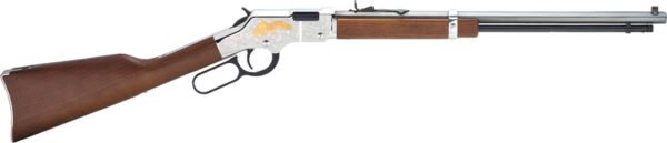 HENRY H4 GOLDEN EAGLE 22LR - 20" OCTAGON WALNUT ENGRAVED