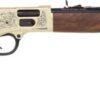 HENRY H6 BIG BOY BRASS 357/38 - SIDE GATE 20" OCT DELUXE ED.