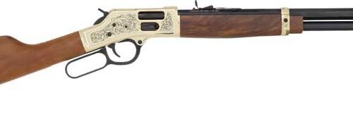 HENRY H6 BIG BOY BRASS 357/38 - SIDE GATE 20" OCT DELUXE ED.