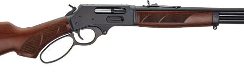 HENRY STEEL SIDE GATE 45/70 - 18.43" BLUED WALNUT LL