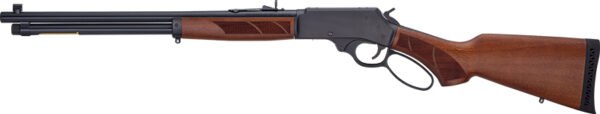 GH010PG4570_LEFT HENRY H10 PROVIDER RIFLE 45-70 - 20" PISTOL GRIP BLUED WALNUT
