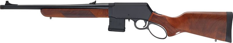 GH023300_LEFT HENRY H23 LASR SUPREME 300BLK - 16.5" THREADED BLUED WALNUT