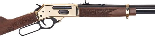 HENRY H24 SIGNATURE RIFLE - 360BH 20" BRASS WALNUT