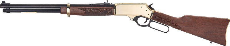 HENRY H24 SIGNATURE RIFLE - 360BH 20" BRASS WALNUT