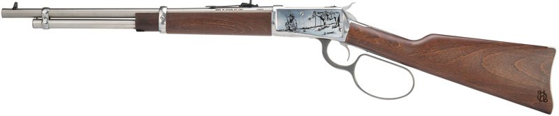 HERITAGE R92 44MAG LEVER - 18" BBL. STAINLESS HARDWOOD