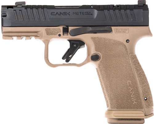 GHG8329BDN_1 CANIK METE MC9 PRIME 9MM 3.65" - OR NS 2-10RD MAGS BLACK/FDE