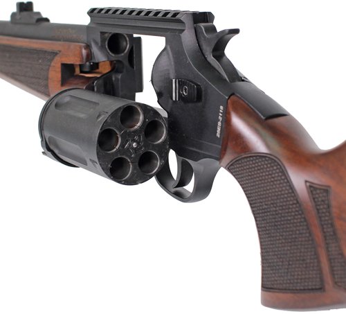 IVER JOHNSON 1000 410 3" 20" - REVOLVER SHOTGUN WALNUT