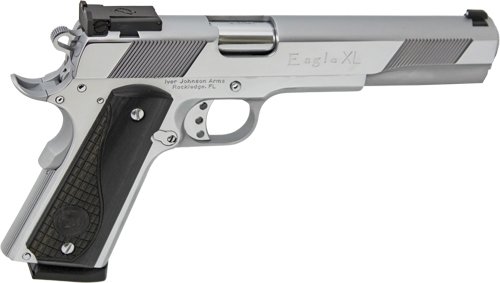 IVER JOHNSON EAGLE XL - 45ACP 6" ADJ POLISHED CHROME