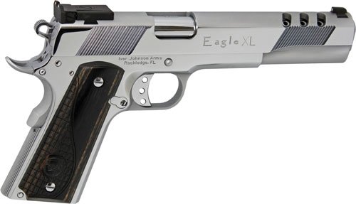 IVER JOHNSON EAGLE XL PORTED - 45ACP 6" ADJ POLISHED CHROME