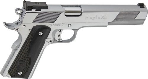 IVER JOHNSON EAGLE XL - 10MM 6" ADJ POLISHED CHROME