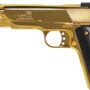IVER JOHNSON EAGLE XL PORTED - 45ACP 6" 24K GOLD BLACK WOOD