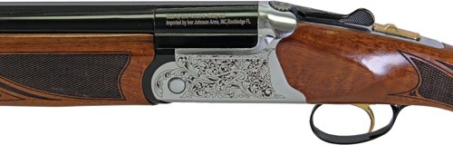 IVER JOHNSON 600 O/U 12GA 3" - 30"VR SILVER WALNUT EJECTORS