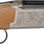 GIJ60028BLONDE_ENGRAVING.jpg IVER JOHNSON 600 O/U 28GA - 28"VR MATTE BLONDE WOOD