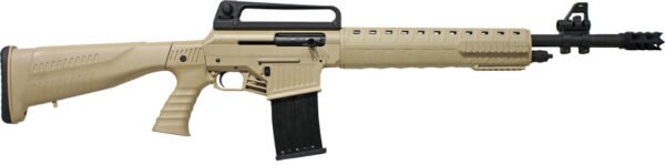 GIJAR1512TAN_1.jpg IVER JOHNSON STRYKER 12GA. 3" - 20" AR12 5RD DESERT TAN