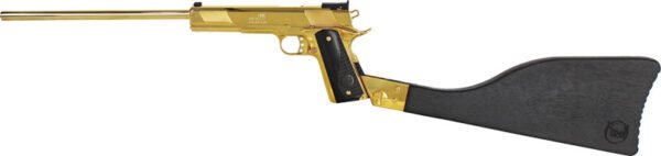 GIJEAGLEXL45RIF.jpg IVER JOHNSON EAGLE XL45 45ACP - CARBINE 16" BBL 24K GOLD
