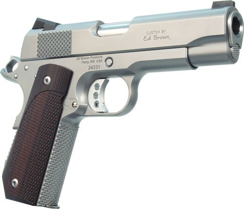 GKC18SS.jpg ED BROWN KC18 KOBRA CARRY 1911 - 45ACP 4.25" 7RD MATTE S/S