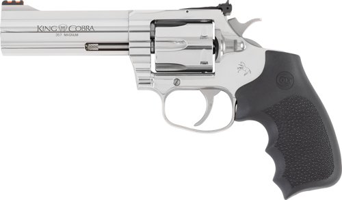 COLT KING COBRA TARGET 357MAG - 4" 6RD STAINLESS RUBBER GRIPS