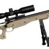 CRICKETT PRECISION RIFLE 22LR - BLUED/FDE THREADED W/SCOPE