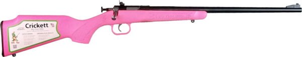 GKSA2220_5.jpg CRICKETT RIFLE G2 22LR - BLUED/PINK SYNTHETIC