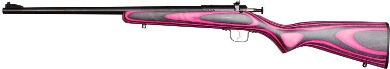 GKSA2225_LEFT.jpg CRICKETT RIFLE G2 22LR - BLACK/PINK LAMINATE