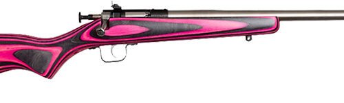 GKSA2226_4.jpg CRICKETT RIFLE G2 22LR - S/S PINK/BLACK LAMINATE