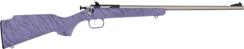 CRICKETT RIFLE G2 22LR PURPLE - SYNTHETIC/BLACK WEB STAINLESS