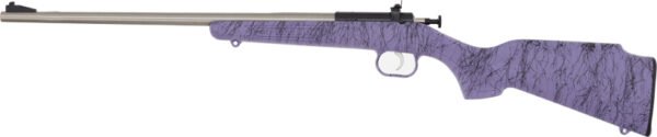 CRICKETT RIFLE G2 22LR PURPLE - SYNTHETIC/BLACK WEB STAINLESS