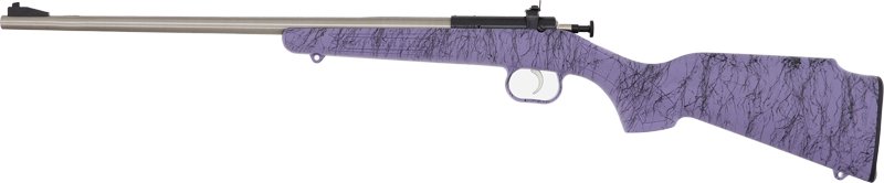 CRICKETT RIFLE G2 22LR PURPLE - SYNTHETIC/BLACK WEB STAINLESS