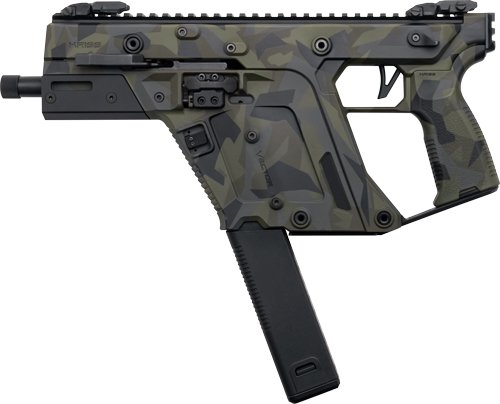 GKV453PWD00.jpg KRISS VECTOR SDP G3 PISTOL - 45ACP 5.5" 30RD WOODLAND