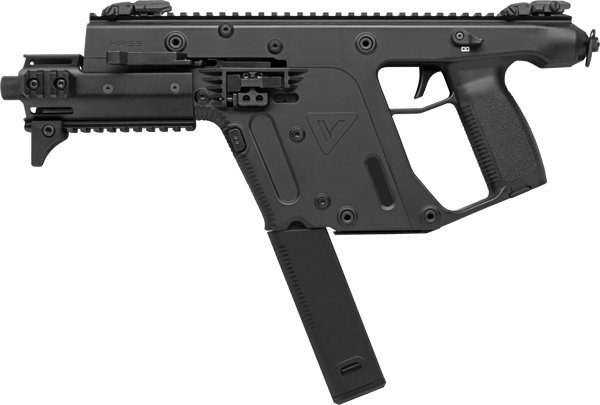 GKV45PBL30_1.jpg KRISS VECTOR SDP-E G2 45ACP - 6.5" THREAD W/RAIL 30RD BLACK
