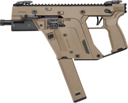 KRISS VECTOR SDP G3 PISTOL 9MM - 5.5" THREADED 40RD FDE
