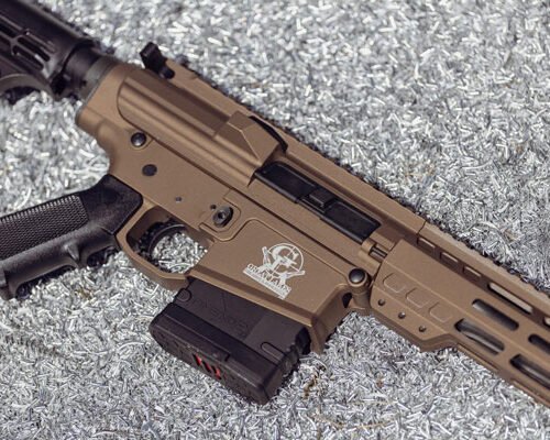 GL10308SSBRZ_CLOSEUP.jpg GLFA AR10 RIFLE 308 WIN - 18" S/S BBL 10-SHOT BRONZE