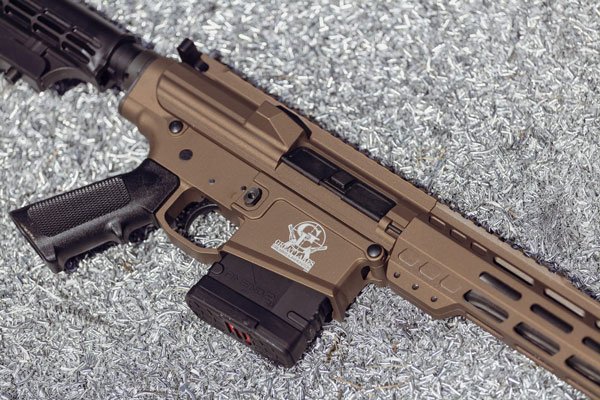 GL10308SSBRZ_CLOSEUP.jpg GLFA AR10 RIFLE 308 WIN - 18" S/S BBL 10-SHOT BRONZE