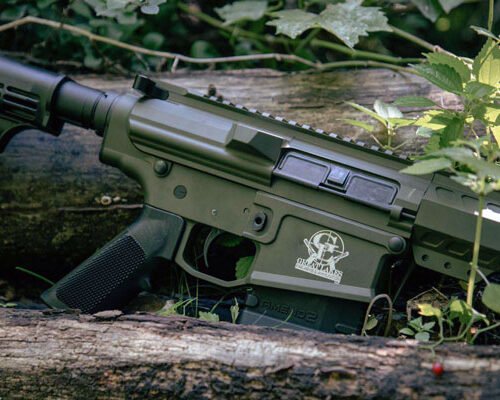 GL10308SSODG_CLOSEUP-2.jpg GLFA AR10 RIFLE 308 WIN - 18" S/S BBL 10-SHOT OD GREEN