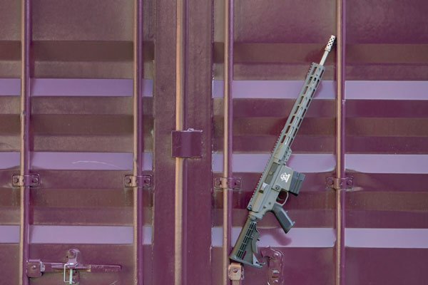 GL10308SSTNG_ON-TRAILER-DOOR.jpg GLFA AR10 RIFLE 308 WIN - 18" S/S BBL 10-SHOT TUNGSTEN