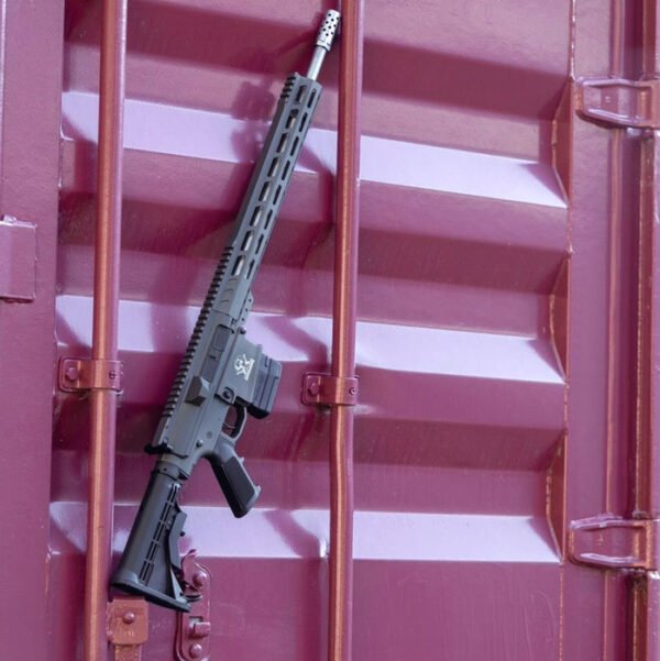 GL10308SSTNG_ON-TRAILER-DOOR_CLOSEUP.jpg GLFA AR10 RIFLE 308 WIN - 18" S/S BBL 10-SHOT TUNGSTEN