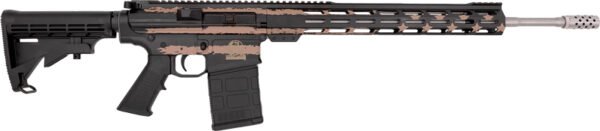 GL1065SSFDST.jpg GLFA AR10 RIFLE 6.5CM 20" S/S - BBL 10-SHOT DESERT FLAG